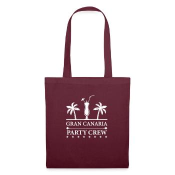 Gran Canaria Party Crew - Tote Bag - burgundy - Front