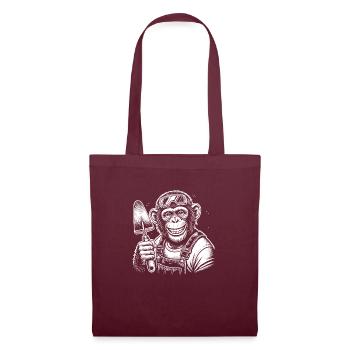 Bricklayer - Tote Bag - burgundy - Front