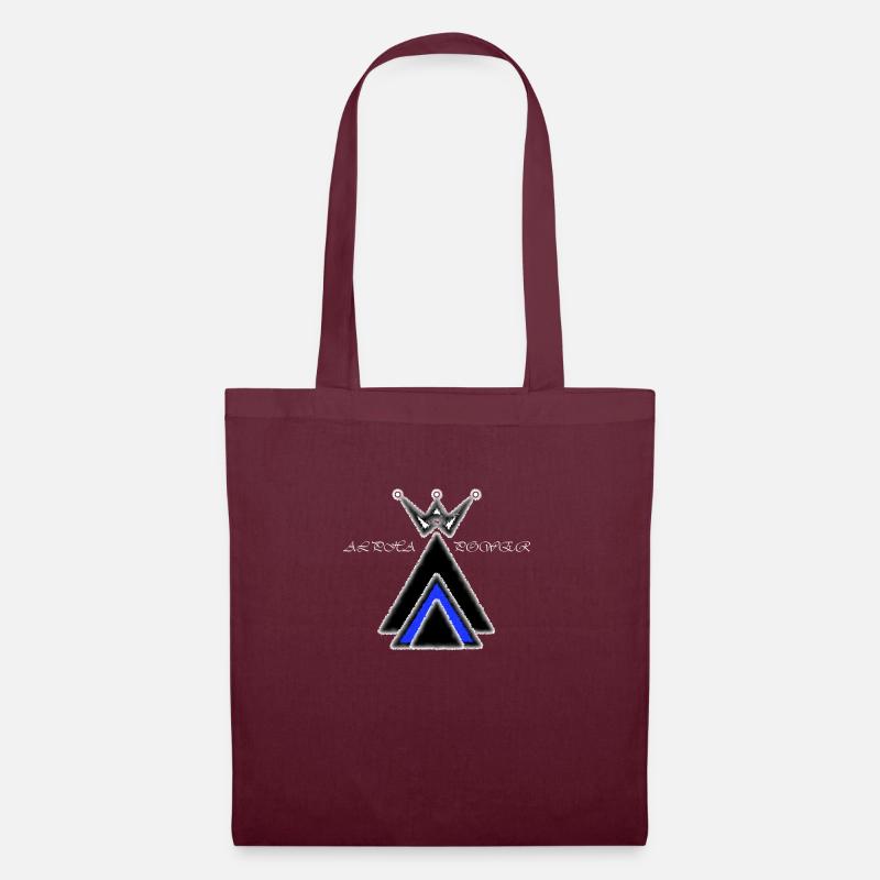 Alpha Power - Tote Bag - burgundy