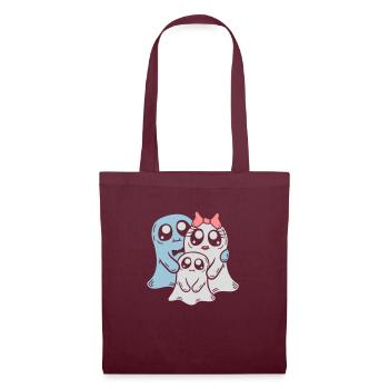 Couple Parents Fantômes Enfant - Sac en tissu - bordeaux - Devant