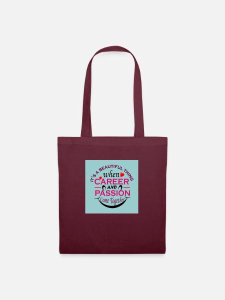 Nurse T shirt design - Tote Bag - burgundy