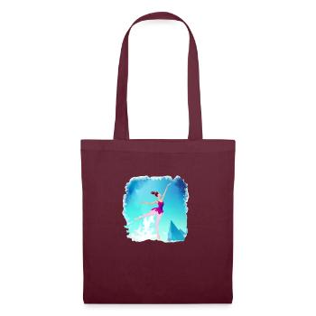 Ballet Dancer Ballerina Dance Class Gift Dance - Tote Bag - burgundy - Front