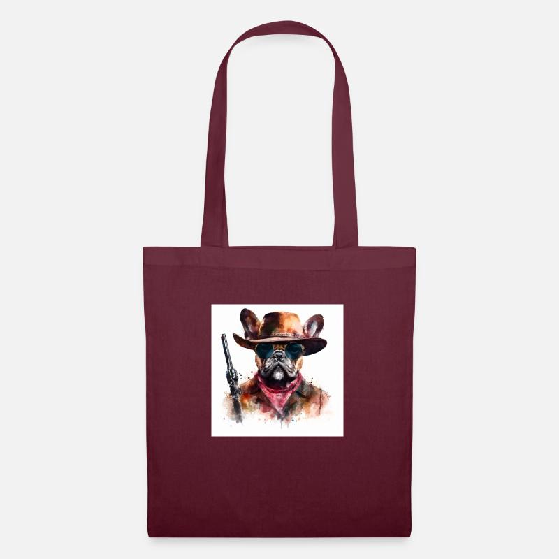 Wild Wild Bully - Tote Bag - burgundy