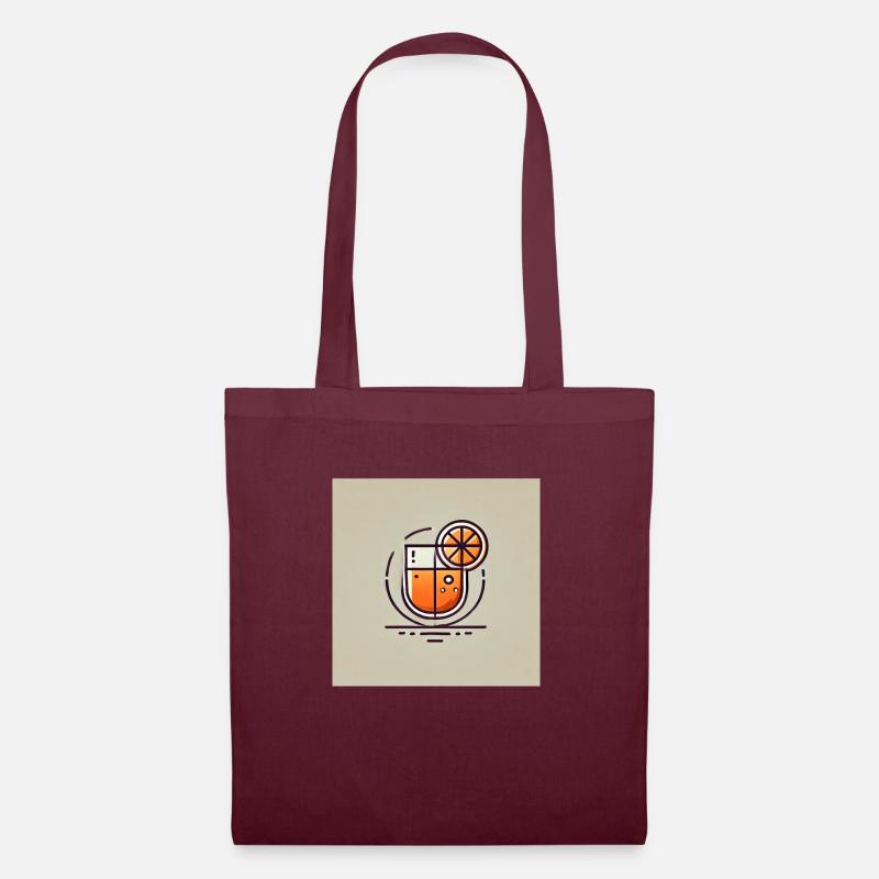 Summer Drink - Tote Bag - burgundy