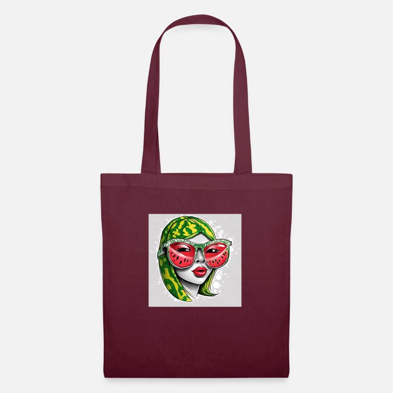 MISS MELON EST 2024 EST COST - Stoffbeutel - Burgunderrot