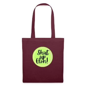 Tais-toi Elon ! - Sac en tissu - bordeaux - Devant