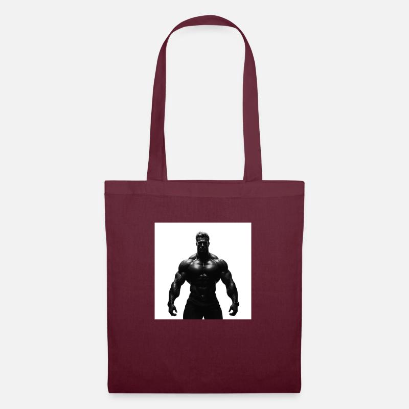 Bodybuilder - Tote Bag - burgundy
