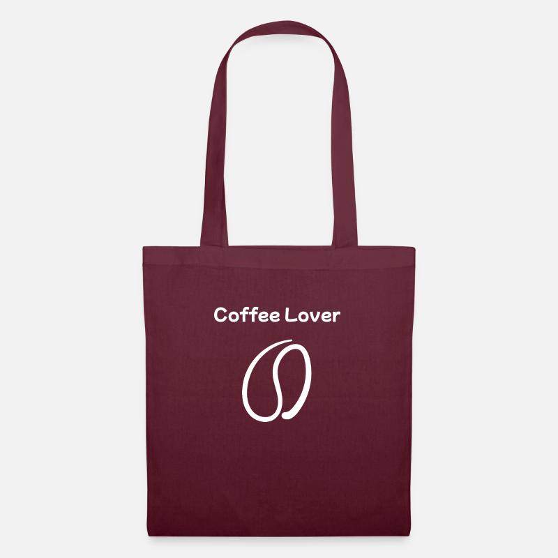 Coffee Lover - Tote Bag - burgundy
