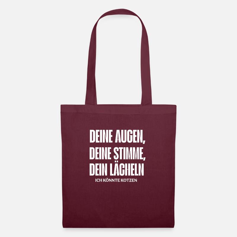 I could puke - Tote Bag - burgundy