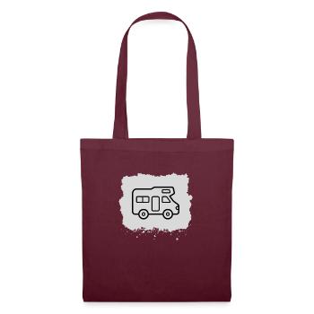 Camping camping-car camping-car - Sac en tissu - bordeaux - Devant