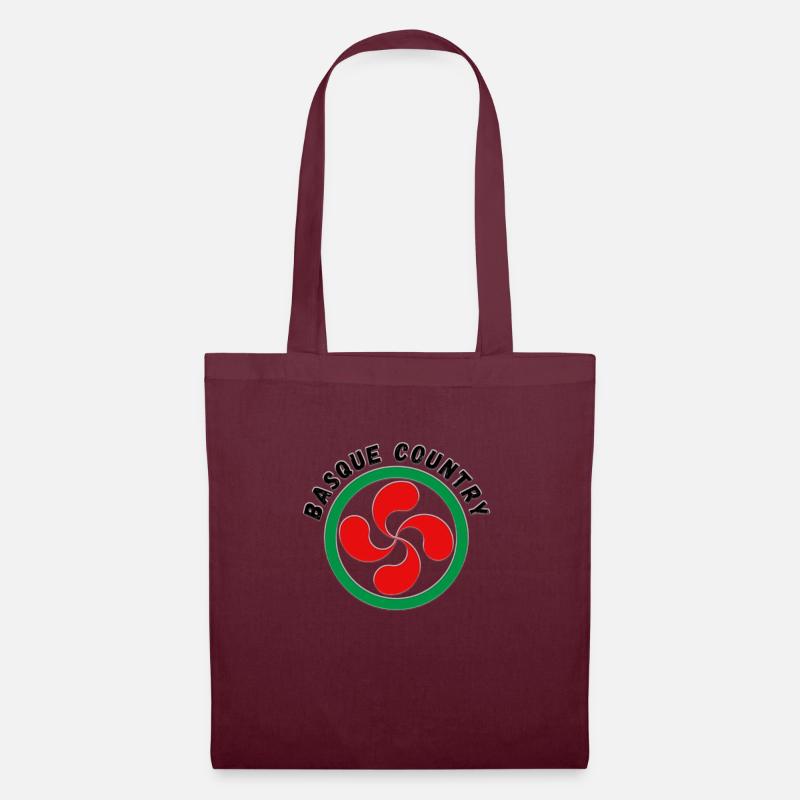 Basque - Sac en tissu - bordeaux