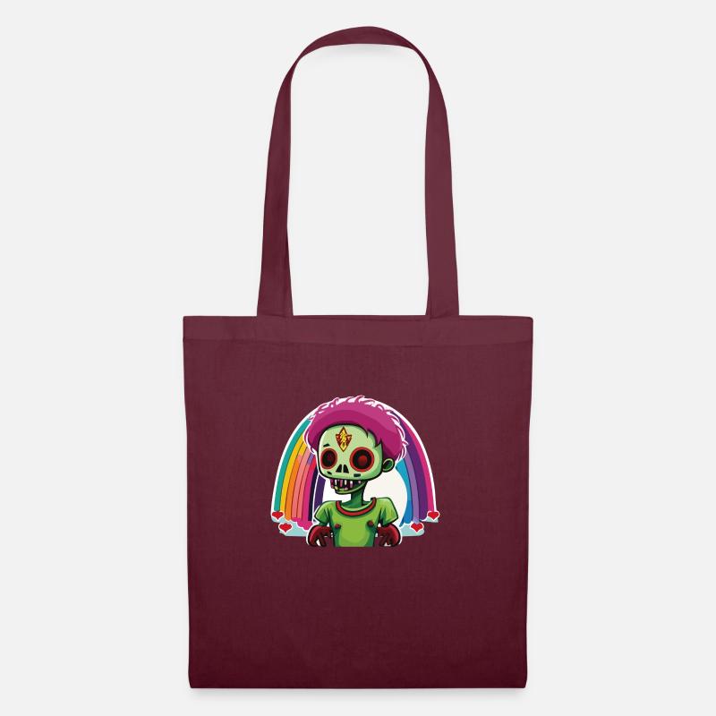 Pride Zombie 03 - Stoffbeutel - Burgunderrot