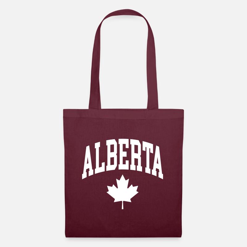 Alberta - Stoffbeutel - Burgunderrot