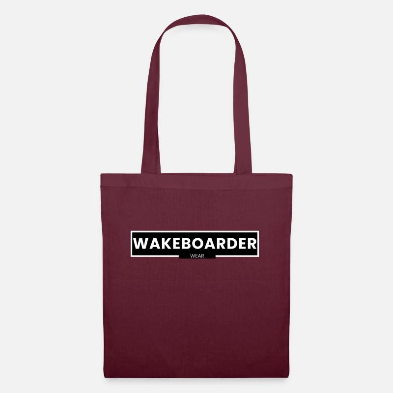 Wakeboarder Wear - Stoffbeutel - Burgunderrot