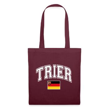 Trier - Stoffbeutel - Burgunderrot - Vorne