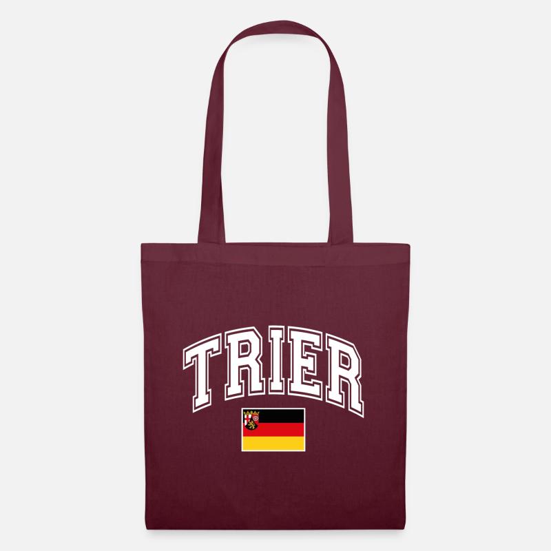 Trier - Stoffbeutel - Burgunderrot
