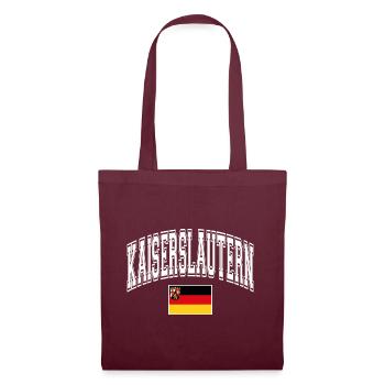 Kaiserslautern - Sac en tissu - bordeaux - Devant