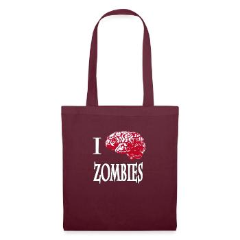 ZOMBIES - Tote Bag - burgundy - Front