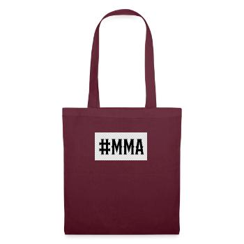 MMA - Stoffbeutel - Burgunderrot - Vorne