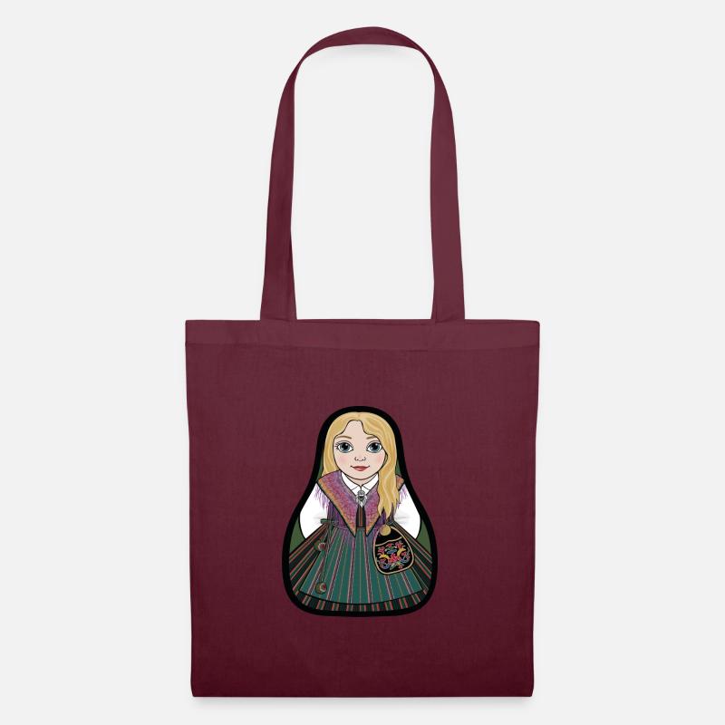 Ilsbostinta - Tote Bag - burgundy