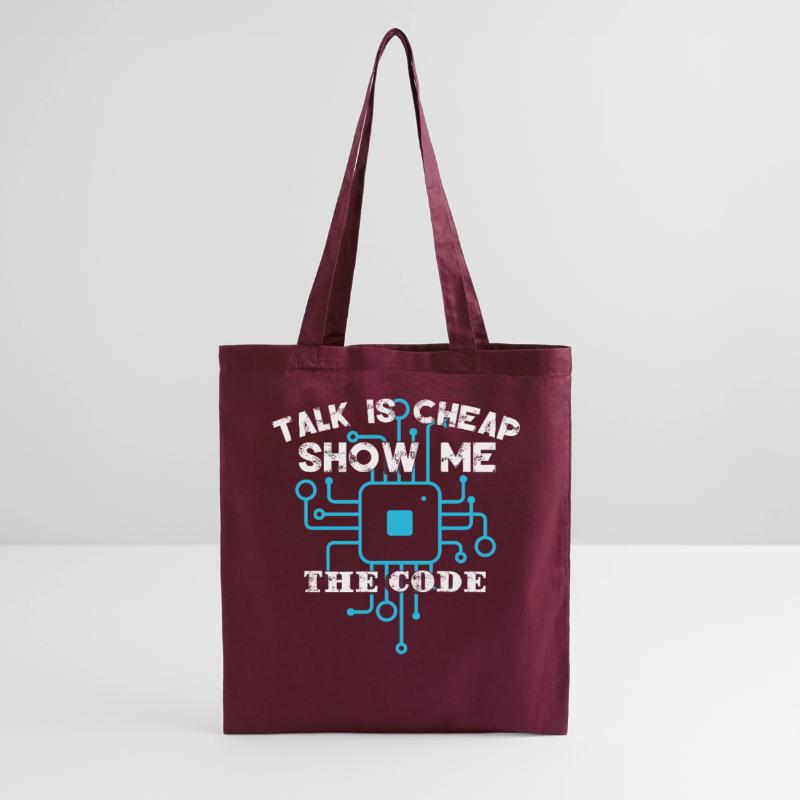 Funny Coder Coding Tote Bag
