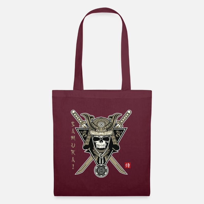 Vampire Samurai - Tote Bag - burgundy