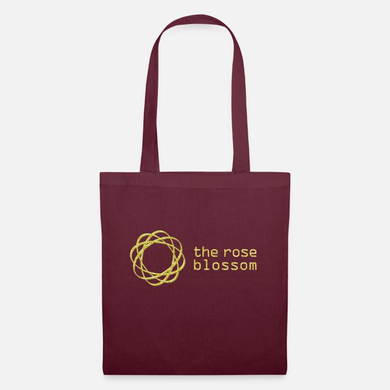 Rose Essence - Tote Bag - burgundy