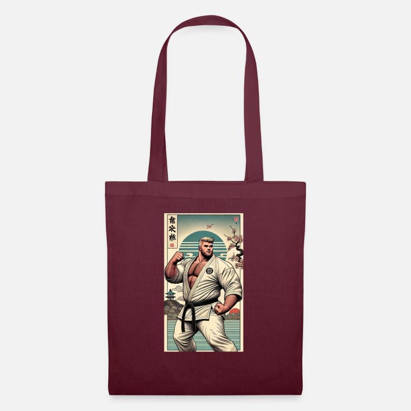 Karate MASTER - Tote Bag - burgundy