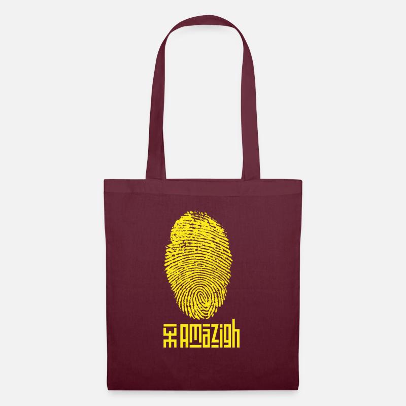 Amazigh - Stoffbeutel - Burgunderrot