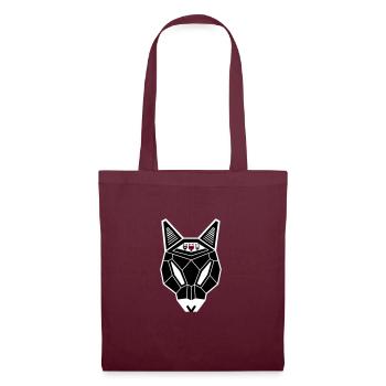 Mekuroeil - Tote Bag - burgundy - Front