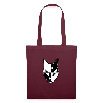 Puzzled Ekuroeil - Tote Bag - burgundy - Front
