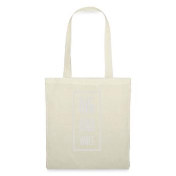 big bad wolf quote - Tote Bag - nature - Front