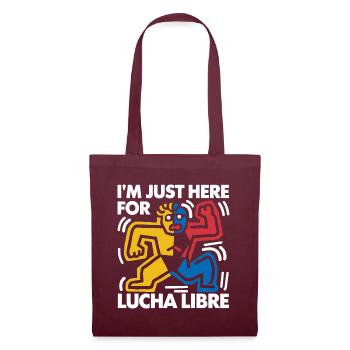 Action et look lutte - Sac en tissu - bordeaux - Devant