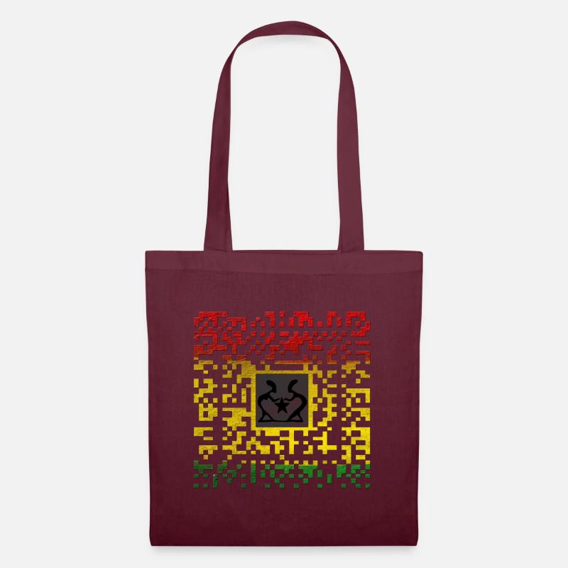 Reggae Code - Sac en tissu - bordeaux