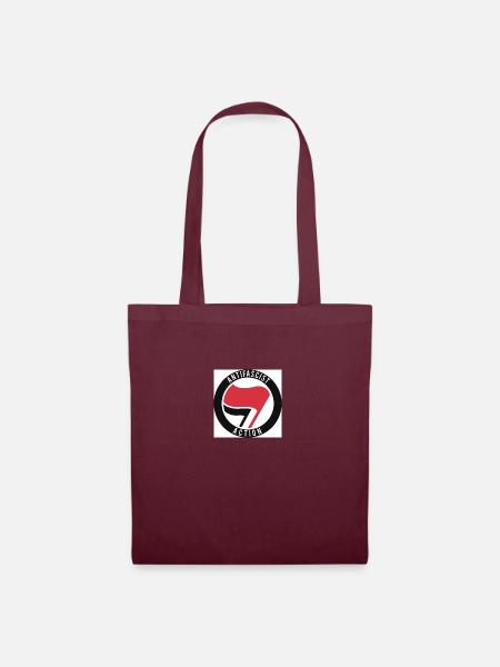 AFA Antifascist Action - Sac en tissu - bordeaux