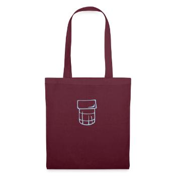 Swiss yogurt in small 0 - Tote Bag - burgundy - Front