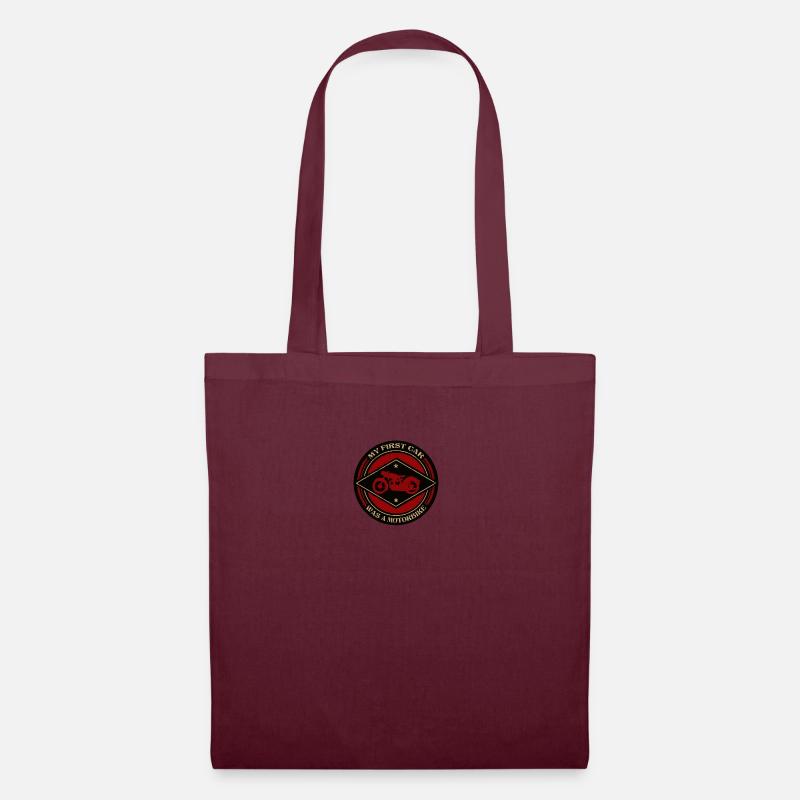 Motorcycle - Tote Bag - burgundy