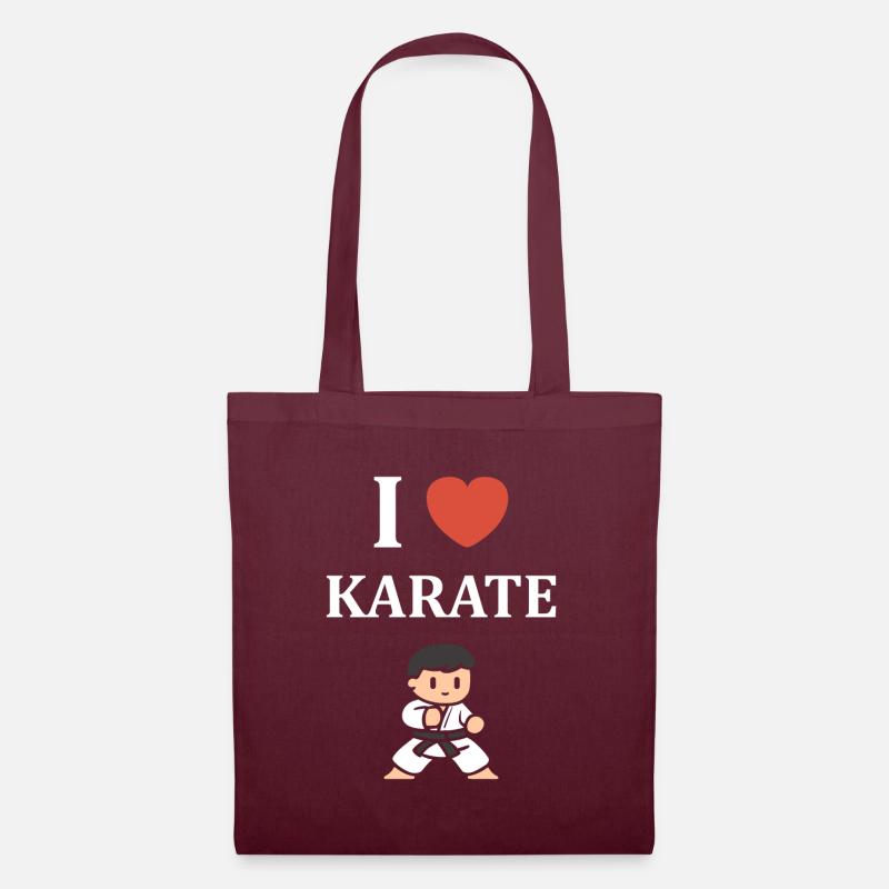 karate - Tote Bag - burgundy