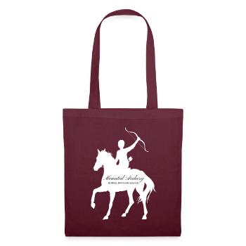 Archer monté sur Bullseye wh - Sac en tissu - bordeaux - Devant