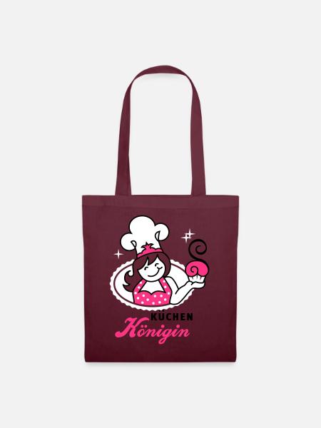Queen kitchens - kitchen queen 3C - Tote Bag - burgundy