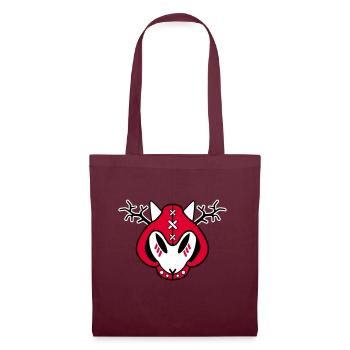 Ekushaman - Tote Bag - burgundy - Front