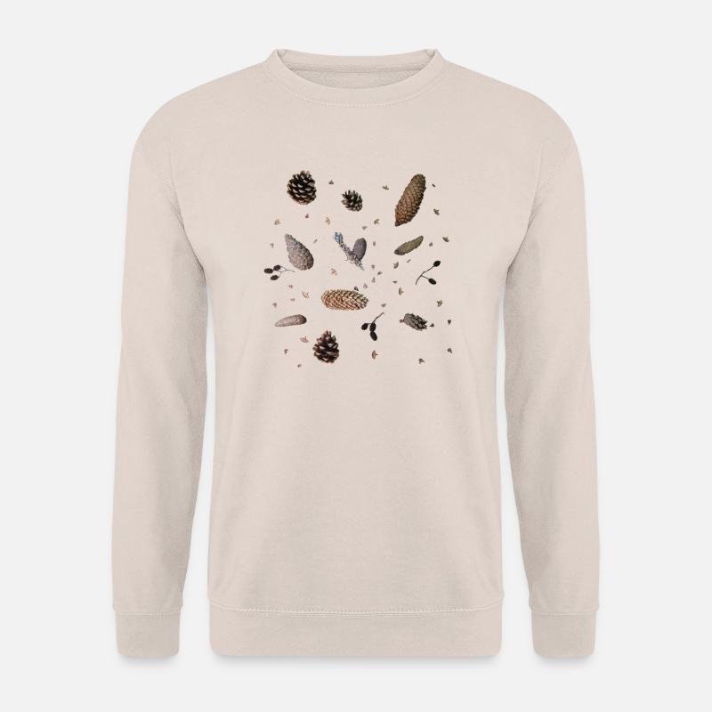 Zapfen, Botanik - Unisex Pullover - Sand