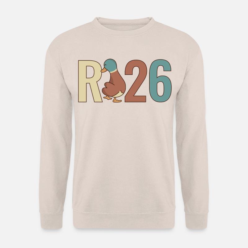 R Ente 2026 - R Ente 26 - Rente 2026 - Unisex Pullover - Sand