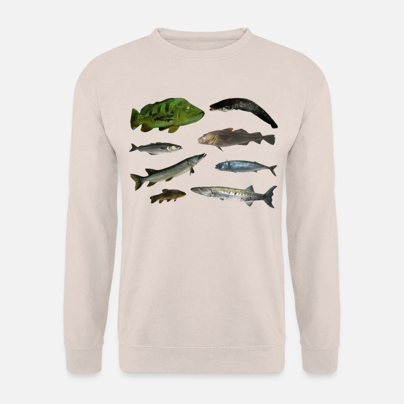 Fische - Unisex Pullover - Sand