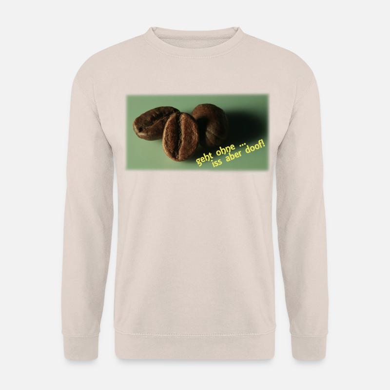 Kaffeebohnen - Unisex Pullover - Sand