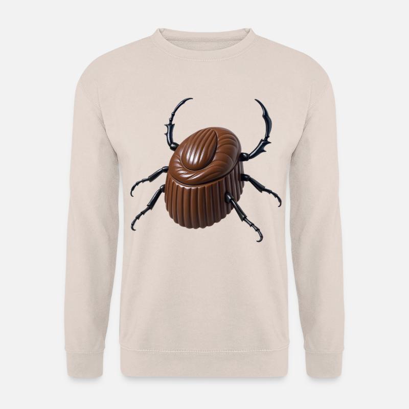 PRALINE À PATTES - Bellegique - Unisex Pullover - Sand