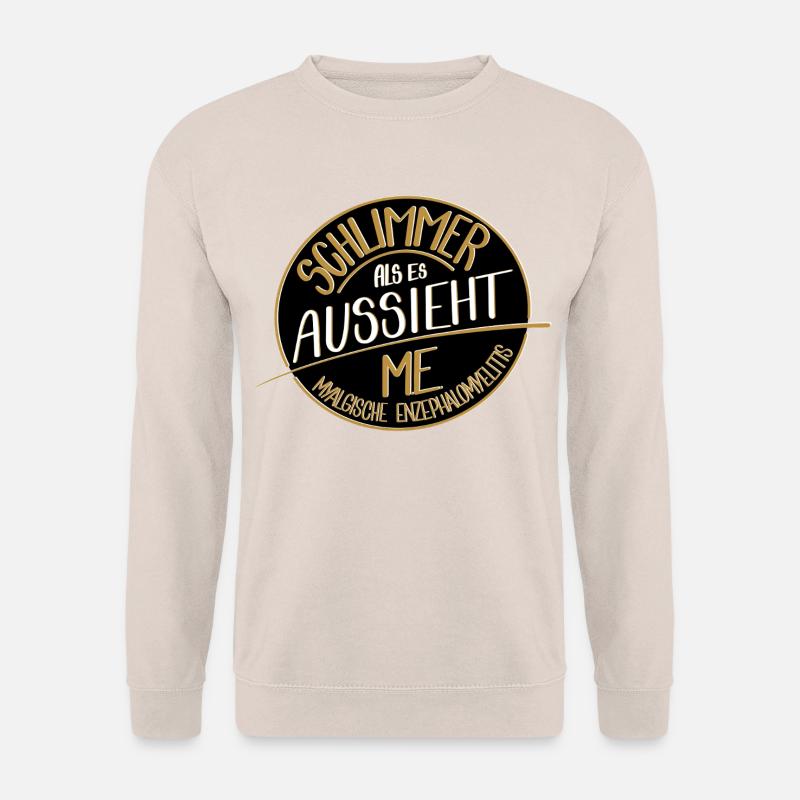 Schlimmer als es aussieht, ME  - Unisex Pullover - Sand