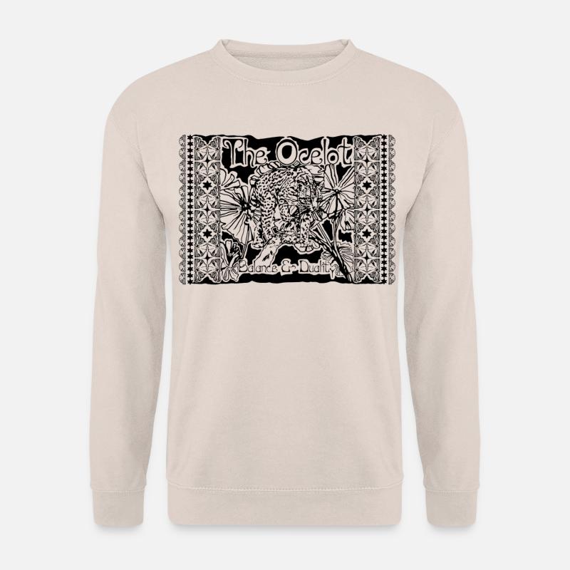 DER OCELOT - Unisex Pullover - Sand