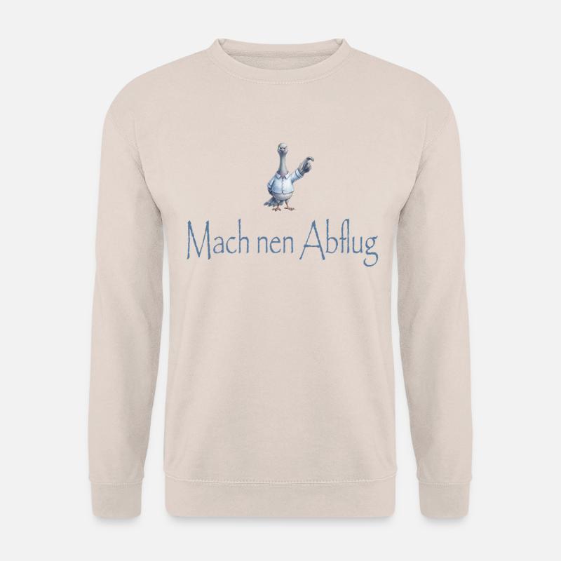 Mach nen Abflug - Unisex Pullover - Sand