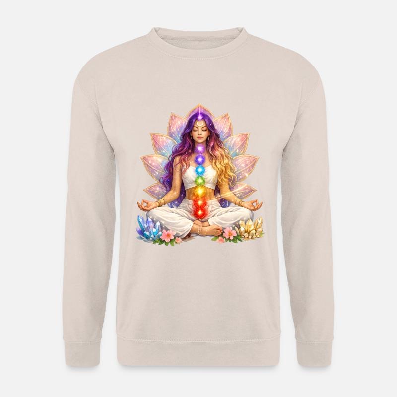Göttinnenchakren - Unisex Pullover - Sand